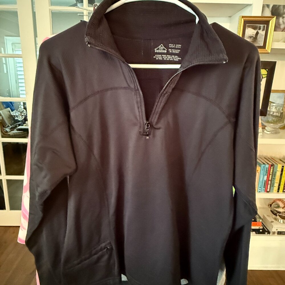 Solstice Women's Quarter Zip, medium (fits small)